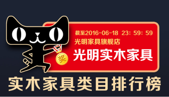 威客电竞天猫618家具类目实木家具类目排行情况报告(图4)