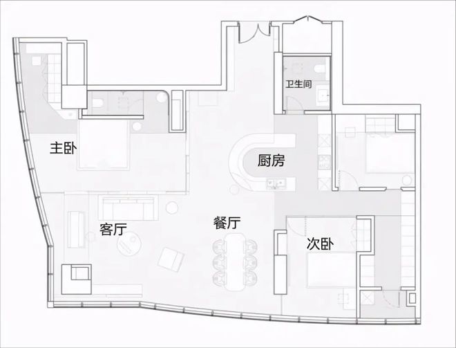 威客电竞占地面积146㎡这样的装修怎能不爱？高级简单而不失美感(图1)