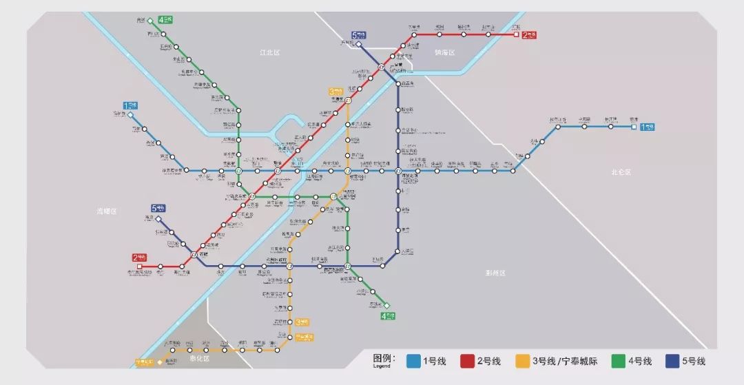 威客电竞无需换乘!宁奉线号线一期贯通(图3)