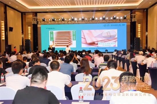 2023中国板材产业峰会​鲁丽木业斩获“金匠榜”多项殊荣威客电竞(图7)